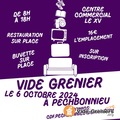 Vide grenier à Pechbonnieu - Dimanche 6 Octobre 2024