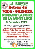 Vide Grenier pendant la Foire de la Sainte Luce