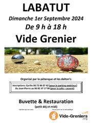 Photo de l'événement Vide Grenier Pétanque et Dalton's de Labatut