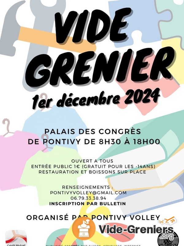 Vide grenier de Pontivy Volley