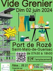 Photo de l'événement Vide Grenier Port de Rozé