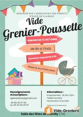 Vide grenier-poussette