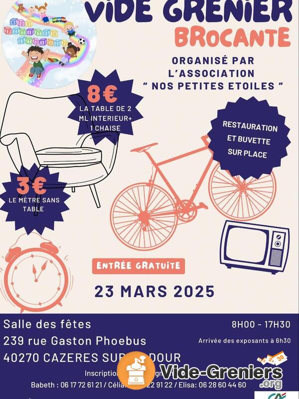 Vide grenier de printemps