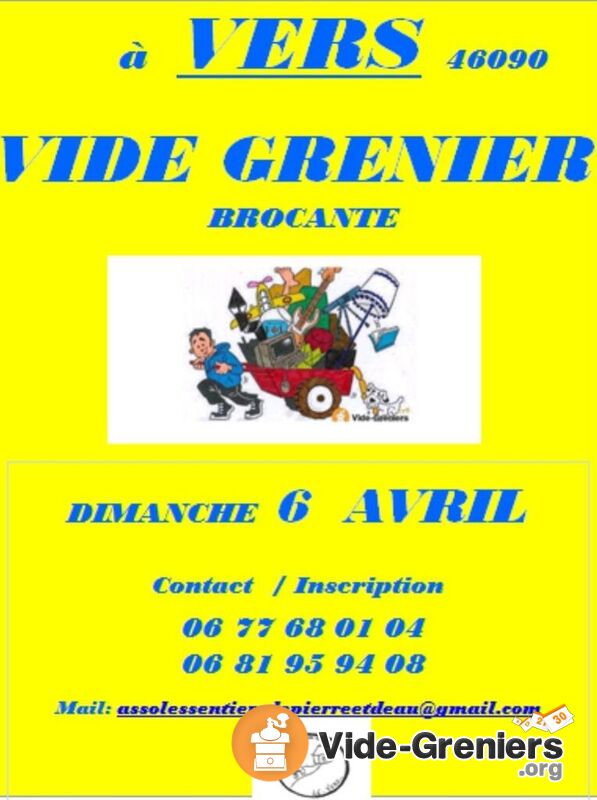 Vide Grenier de Printemps, jardin, puericulture, brocante