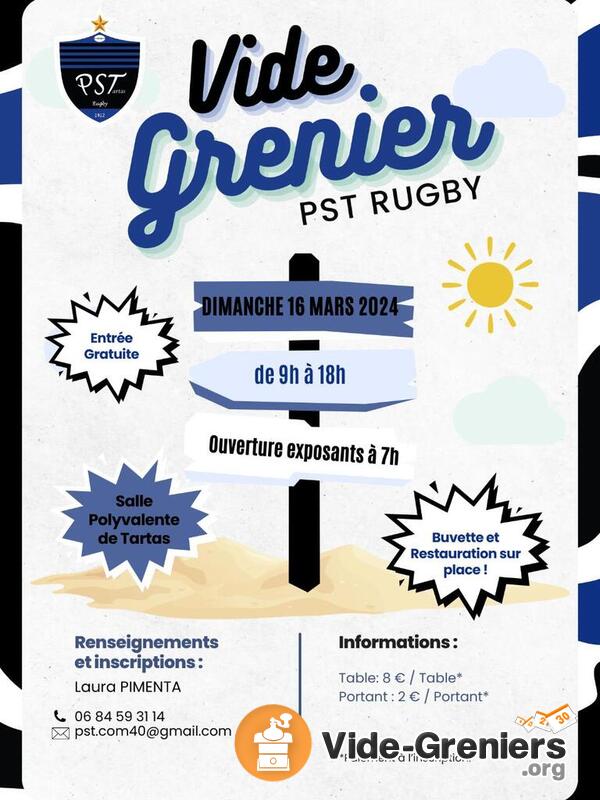 Vide grenier PST Rugby