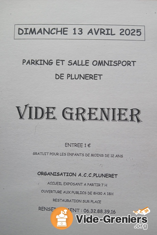 Vide grenier. puces