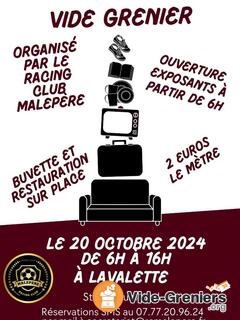 Photo de l'événement Vide grenier Racing Club Malepère