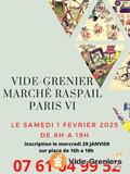 Photo vide grenier RASPAIL à Paris