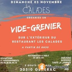 Photo de l'événement Vide grenier restaurant les Calades