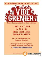 Photo de l'événement Vide-grenier des Ripailleurs de St-Gilles