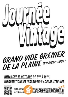 Vide-grenier des riverains de la Plaine