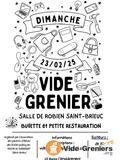 Photo Vide Grenier ROBIEN Ecoles Hoche et Guébriant à Saint-Brieuc