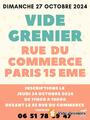 Vide grenier RUE DU COMMERCE