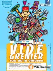 Photo de l'événement Vide grenier rue de la Villette