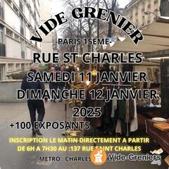 Photo de l'événement vide grenier rue saint Charles