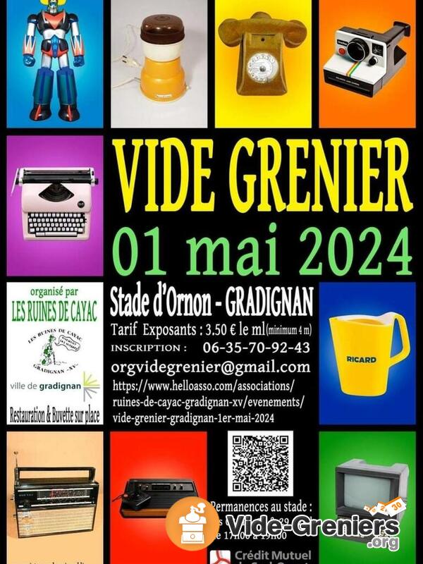 Vide grenier des Ruines de Cayac