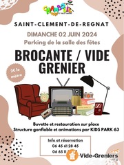 Photo de l'événement Vide grenier de Saint-Clément-de-Régnat