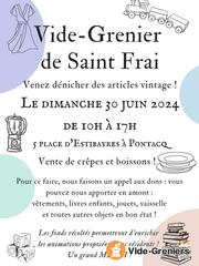 Photo de l'événement Vide grenier de Saint-Frai