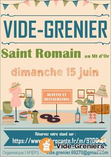 Photo de l'événement Vide Grenier de Saint Romain au Mont d'Or