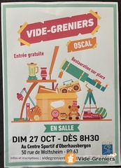 vide grenier en salle