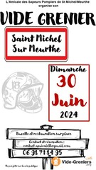 Vide grenier des Sapeurs Pompiers de St Michel sur Meurthe