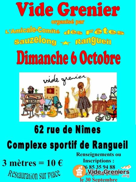 Vide grenier de Sauzelong Rangueil