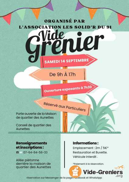 Vide grenier les Solid'R