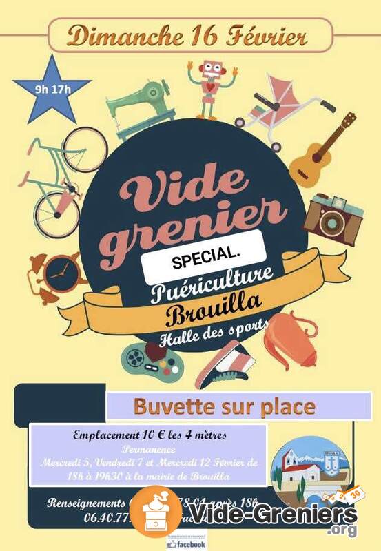 Vide grenier spécial braderie puériculture