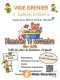 Vide grenier ''special enfant''