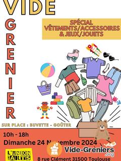 Photo de l'événement Vide grenier spécial vêtements et jouets et jeux