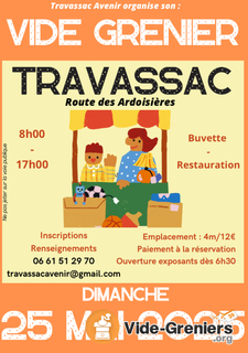 Photo de l'événement Vide Grenier - TRAVASSAC (commune de Donzenac)