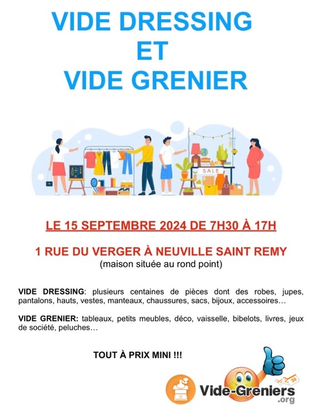 Vide grenier - vide dressing