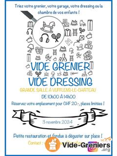 Photo de l'événement Vide-grenier, vide-dressing à Vufflens-le-Château