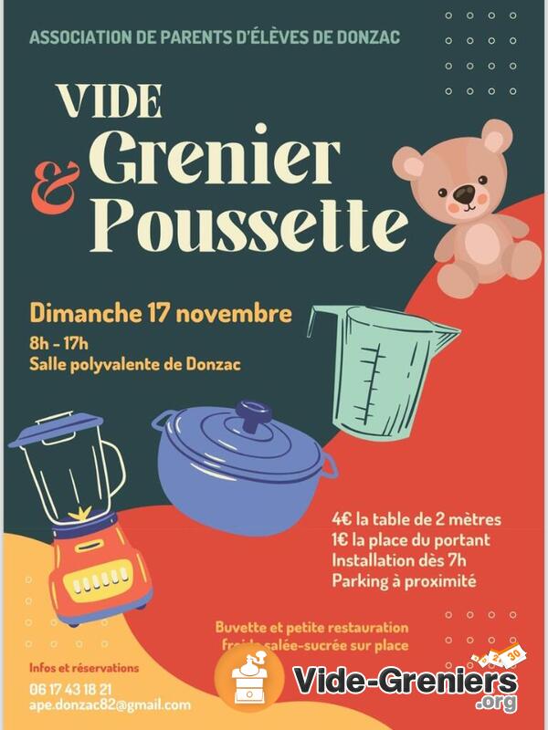 Vide grenier Vide poussette