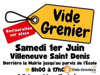 Photo de l'événement Vide Grenier de Villeneuve Saint Denis