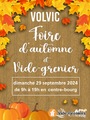 Photo Vide Grenier Volvic lors de la foire d’automne à Volvic