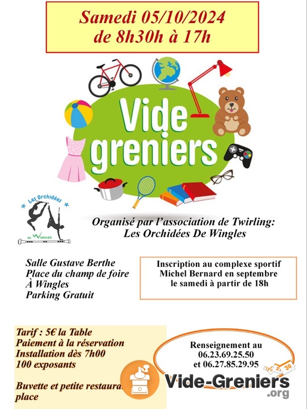 Vide grenier.braderie