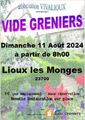 Photo Vide greniers à Lioux-les-Monges