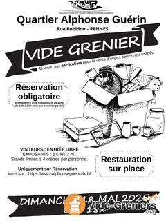 Photo de l'événement Vide-greniers Alphonse Guérin - 31ème édition