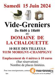 Photo de l'événement Vide-greniers annuel du Domaine de la Chalouette