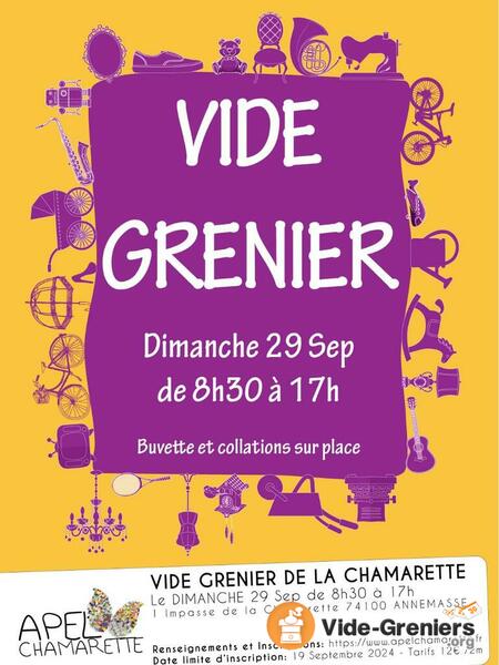 Vide-Greniers d’Automne de la Chamarette