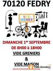 Photo de l'événement Vide greniers, brocante à fedry 70120