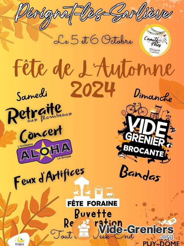 Vide Greniers Brocante de la Fête de l'automne