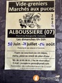 Photo Vide greniers brocante puces à Alboussière