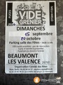 Photo Vide greniers brocante puces à Beaumont-lès-Valence