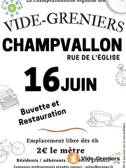 Photo de l'événement Vide greniers Champvallon