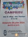 Photo Vide greniers chez l'habitant et au lac à Saint-Sauveur-Camprieu