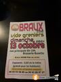 Photo Vide-greniers le dimanche 13 octobre 2024 à Braux