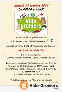 Vide-Greniers du CIQ St Pierre