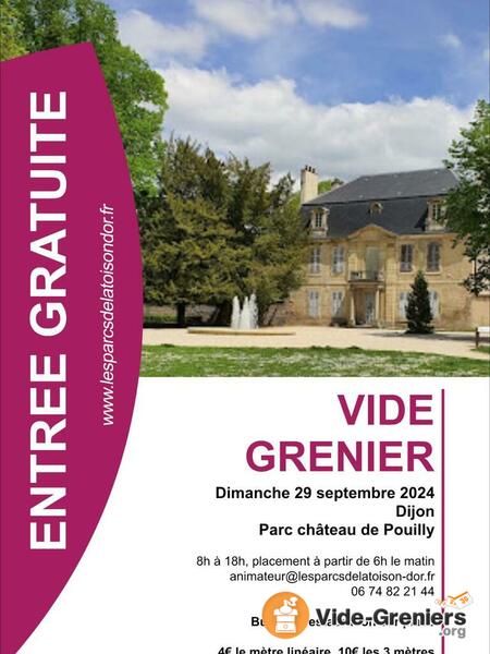 Vide-greniers du Club les Parcs de la Toison d'or